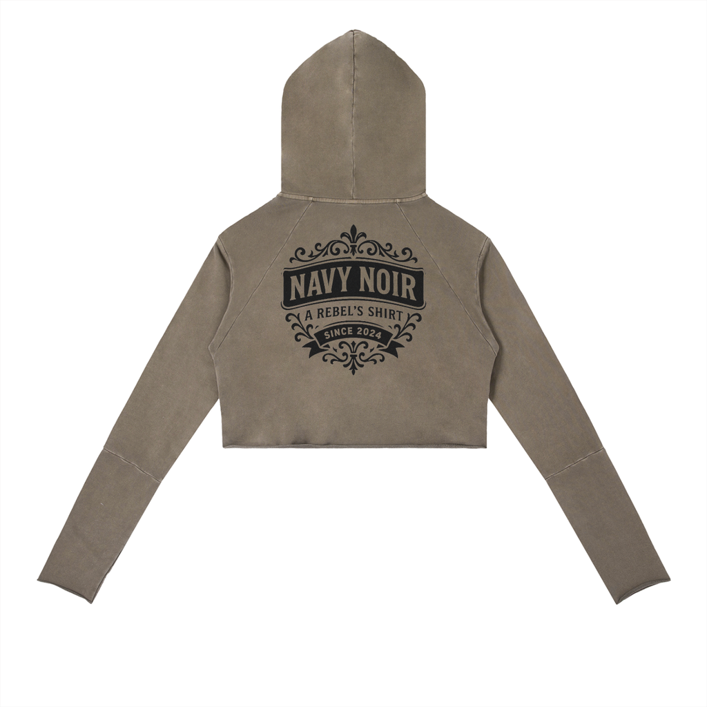 Cropped hoodie