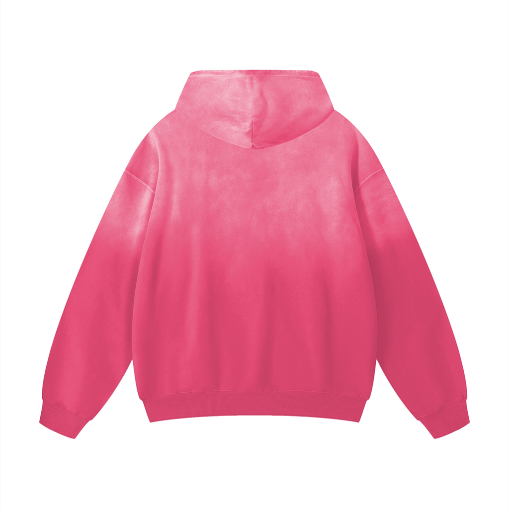 Navy Noir Heavyweight Sunfade Oversized Hoodie
