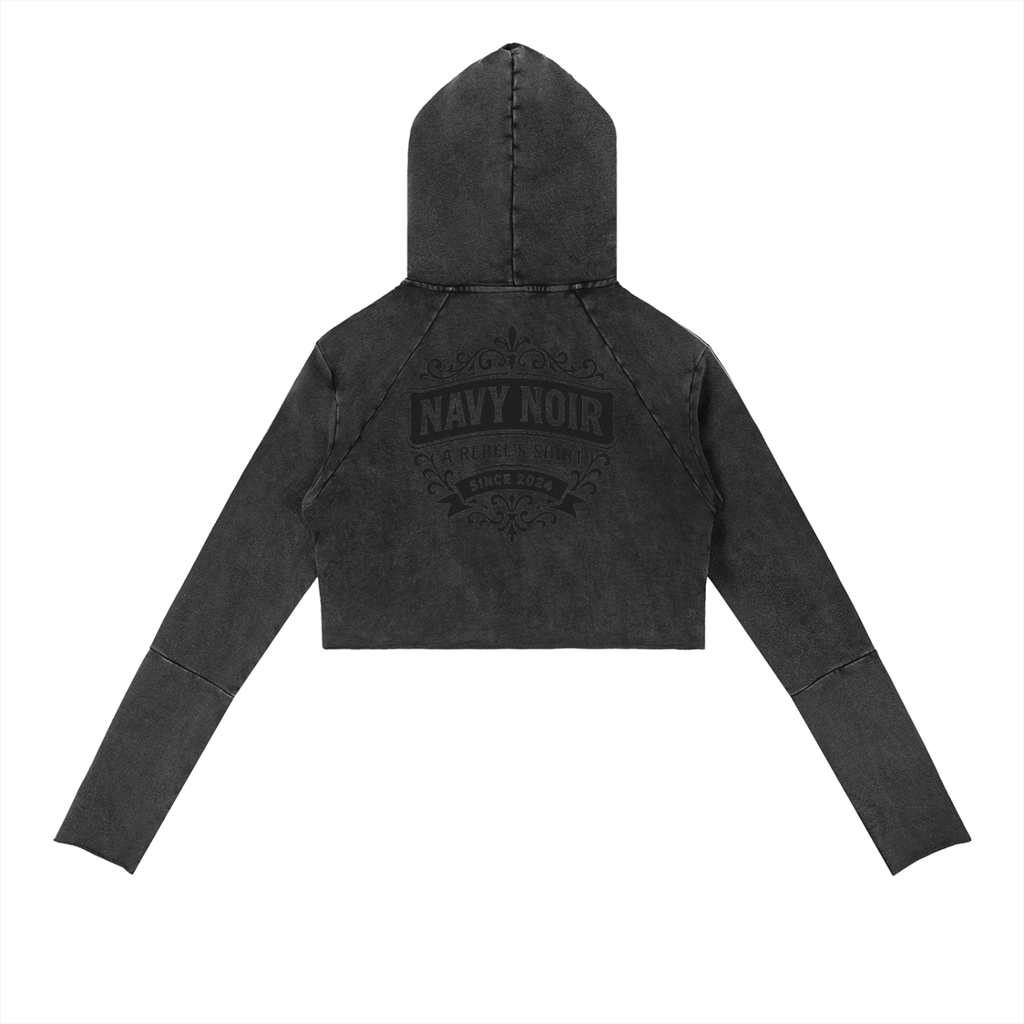 Cropped hoodie