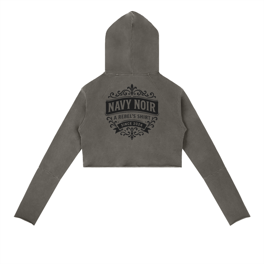 Cropped hoodie