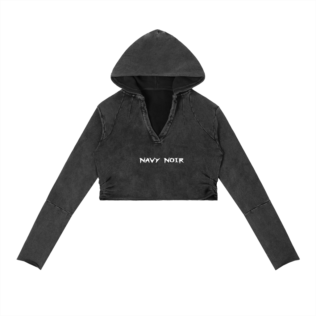 Cropped hoodie