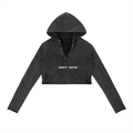 Cropped hoodie