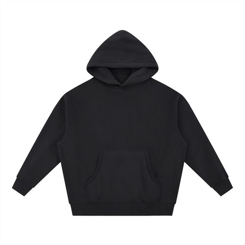 Essential Oversized Boxy Fit Fleece Hoodie