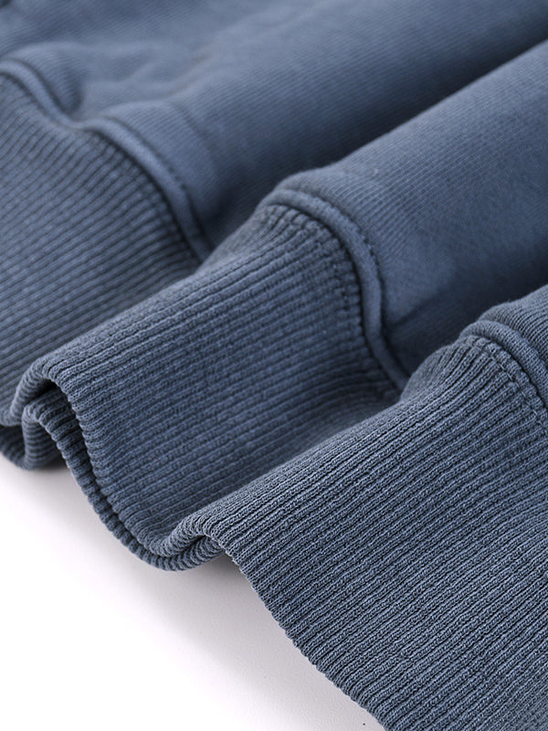 Navy Noir Heavyweight Sunfade Oversized Hoodie