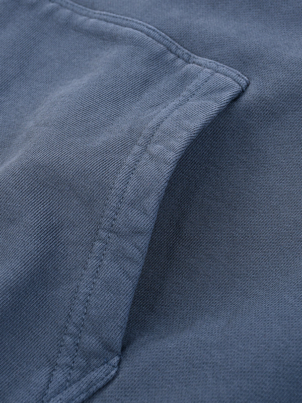 Navy Noir Heavyweight Sunfade Oversized Hoodie
