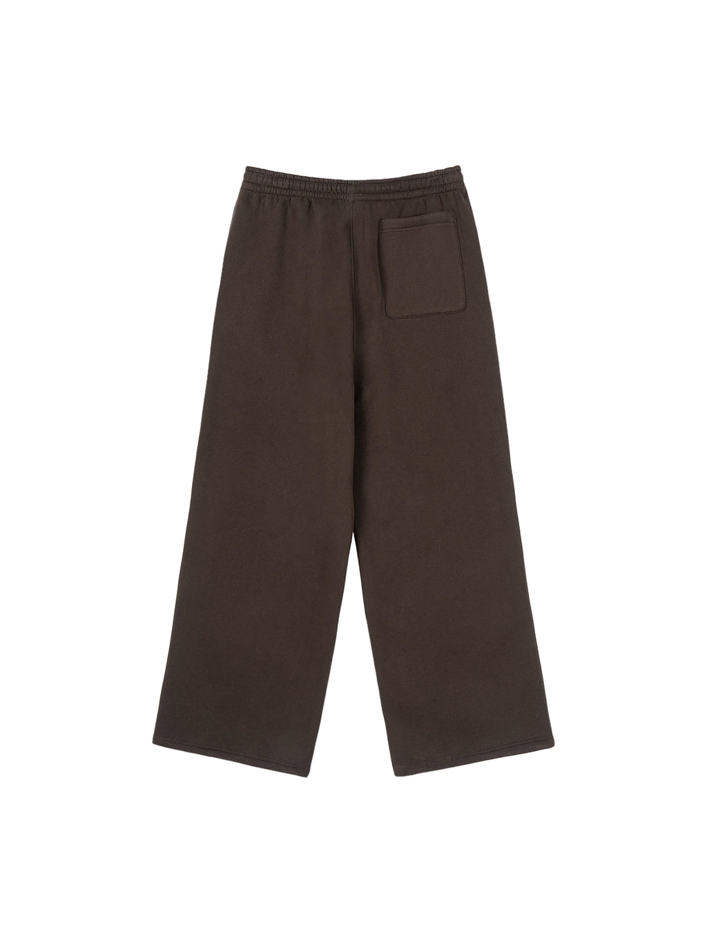 Navy Noir Fleece Drawstring Straight-Leg Sweatpants