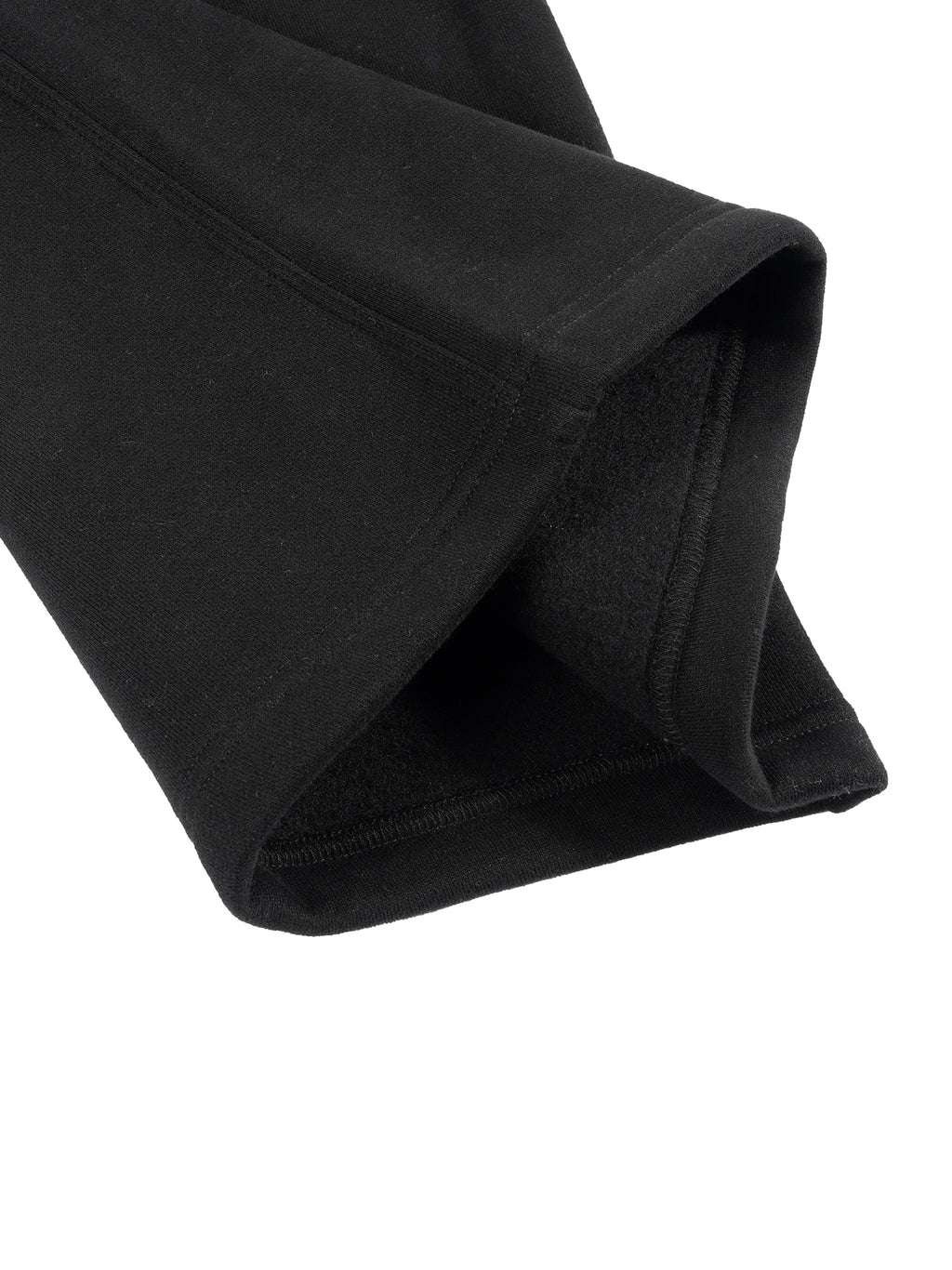 Navy Noir Fleece Drawstring Straight-Leg Sweatpants