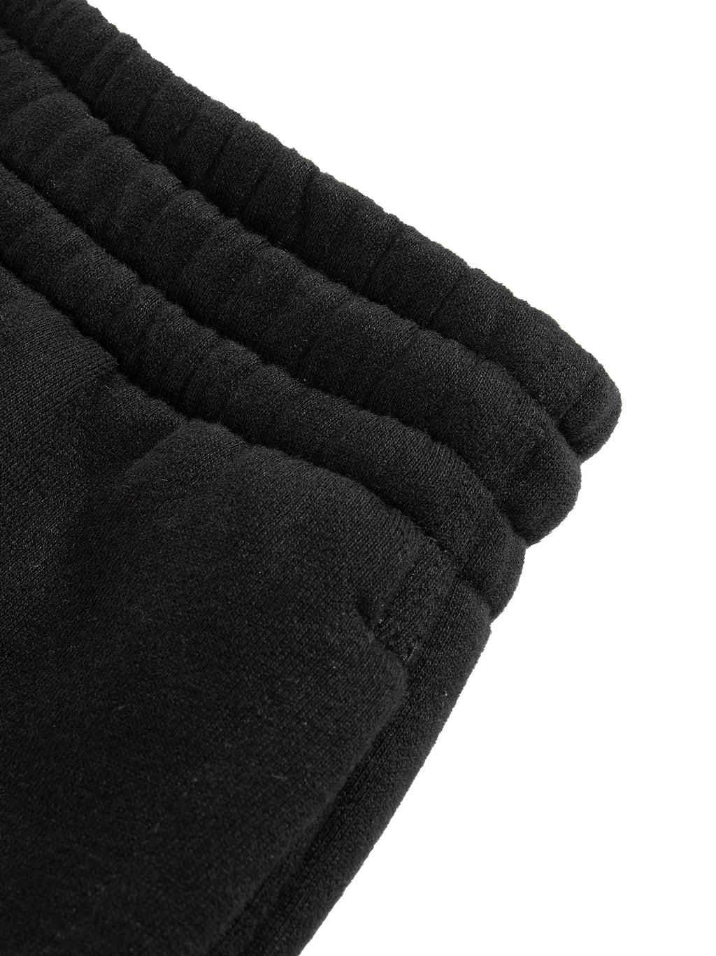 Navy Noir Fleece Drawstring Straight-Leg Sweatpants