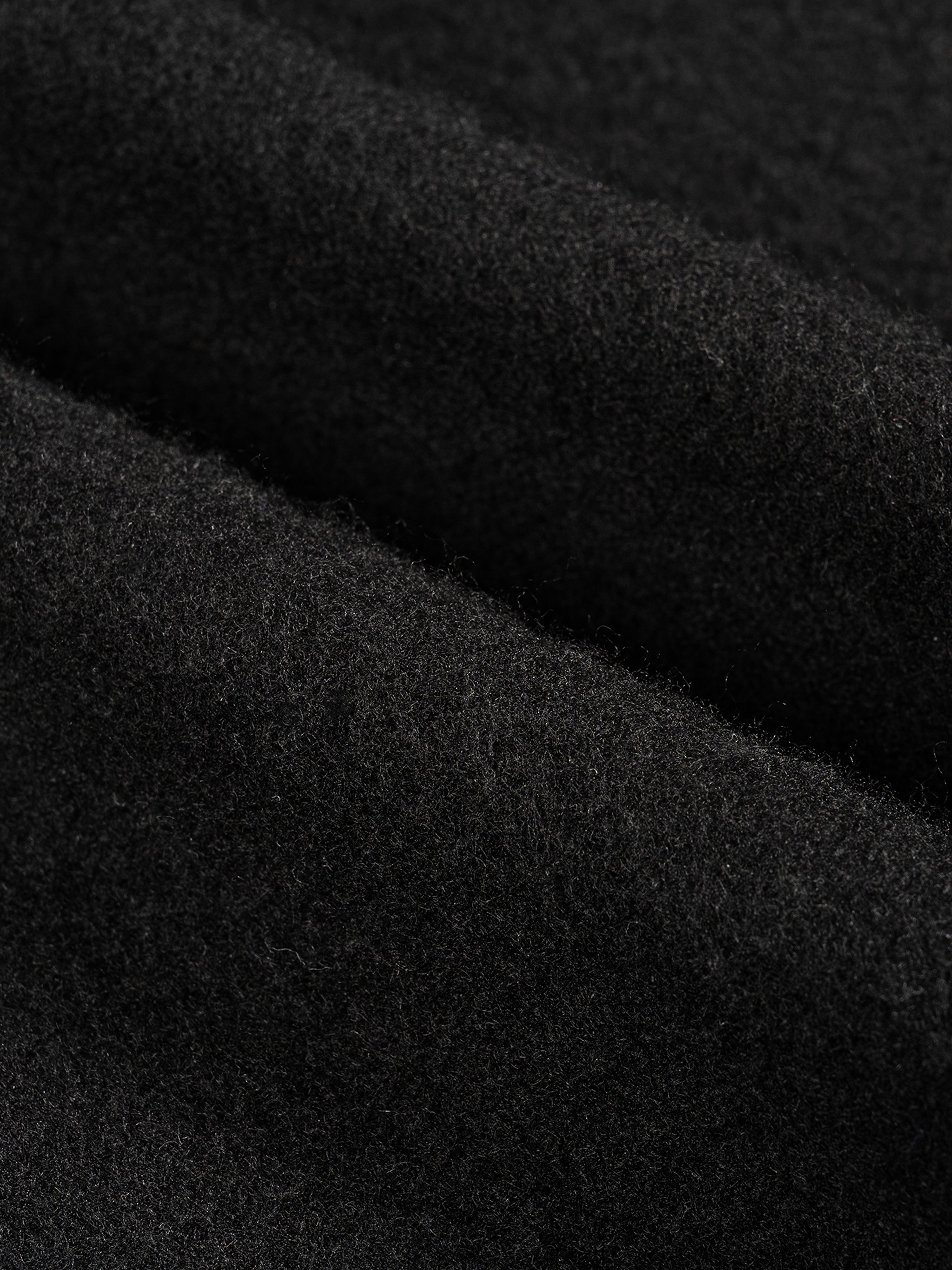 Navy Noir Fleece Drawstring Straight-Leg Sweatpants