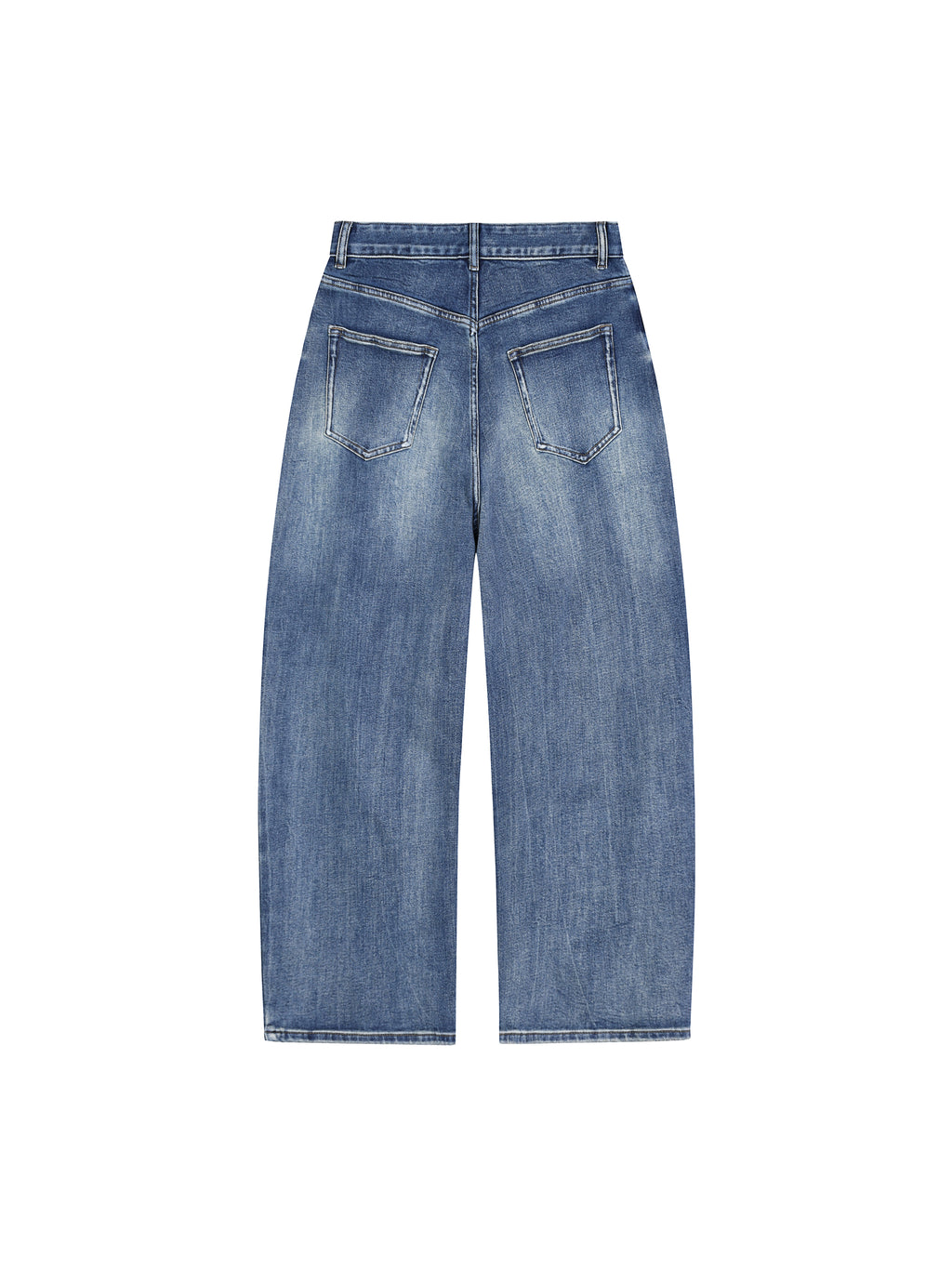 Navy Noir Sun Fade Heavyweight Denim Jeans