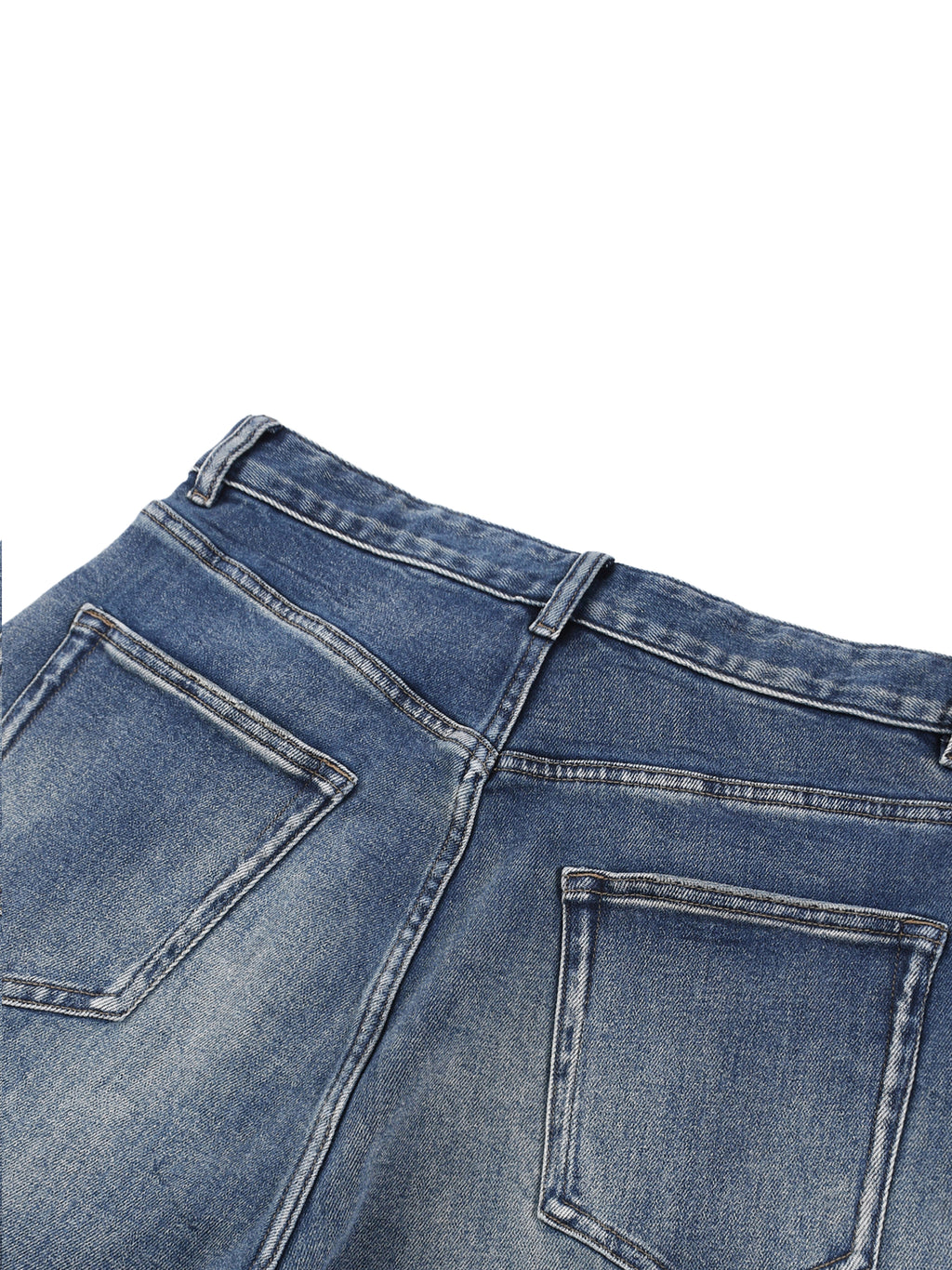 Navy Noir Sun Fade Heavyweight Denim Jeans