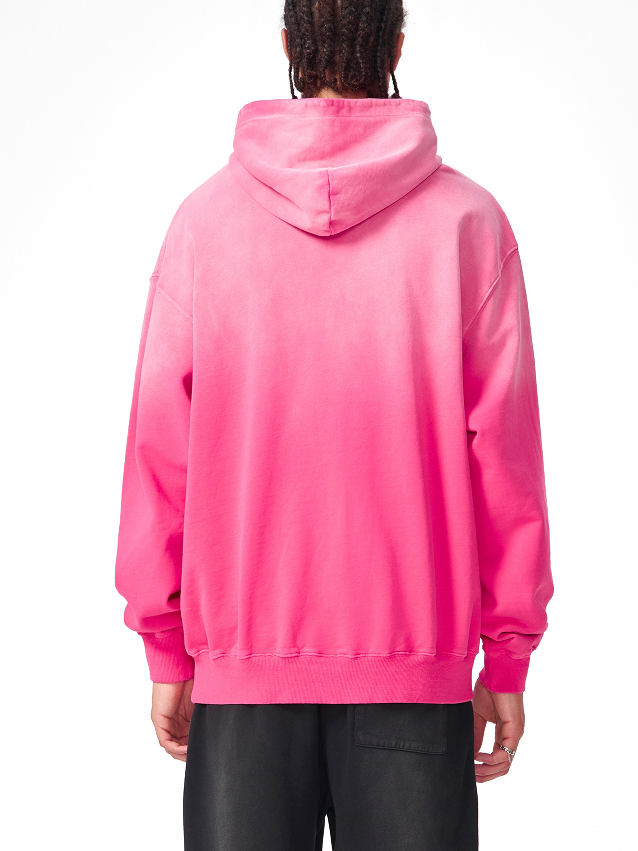 Navy Noir Heavyweight Sunfade Oversized Hoodie